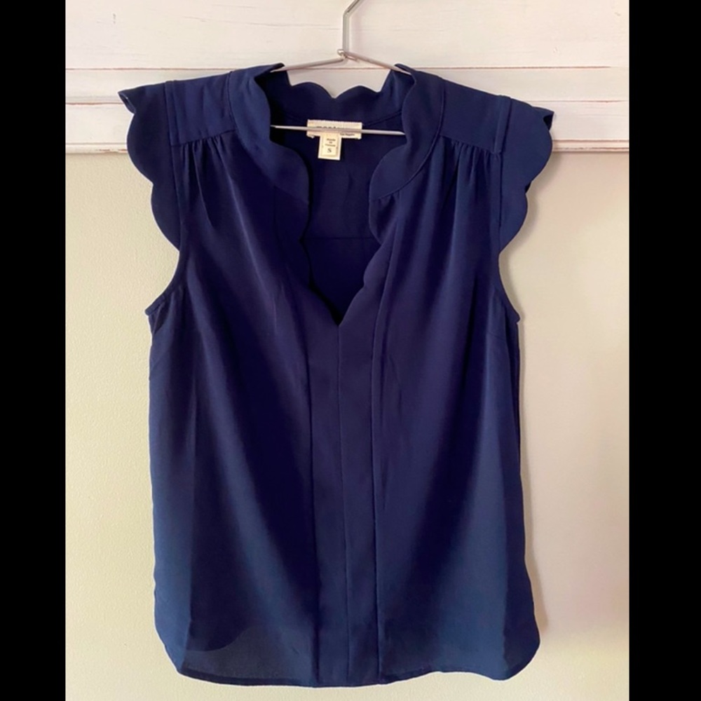 Navy S Monteau blouse